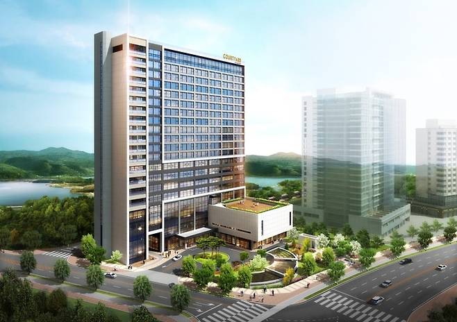 코트야드 바이 메리어트 세종 조감도/사진=메리어트 인터내셔널 제공