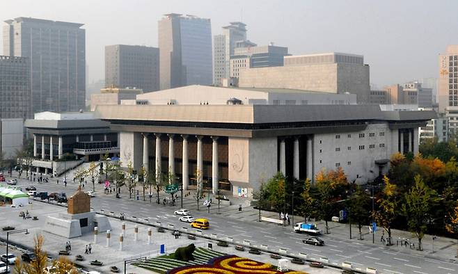 세종문화회관 전경. 서울시 제공