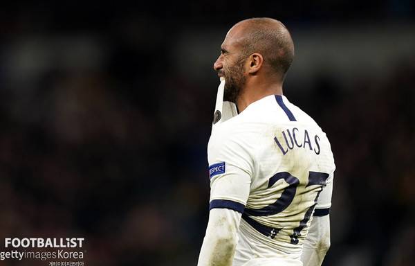 루카스 모우라(토트넘홋스퍼). 게티이미지코리아