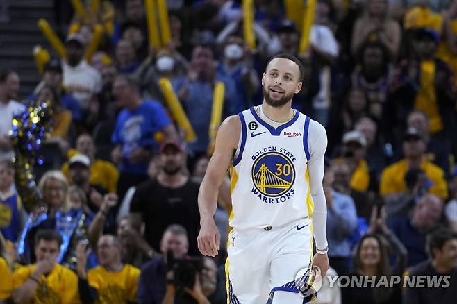 NBA 골든스테이트 워리어스 스테픈 커리 [AP=연합뉴스]