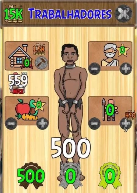브라질 게임 '노예제 시뮬레이터' 실행 화면. [이미지출처=CNN]