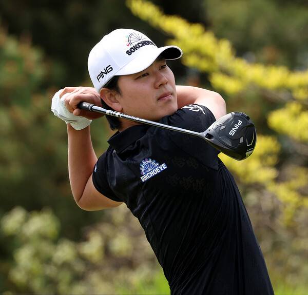 2023년 한국프로골프(KPGA) 코리안투어 KB금융 리브챔피언십에 출전한 이정환 프로. 사진제공=KPGA