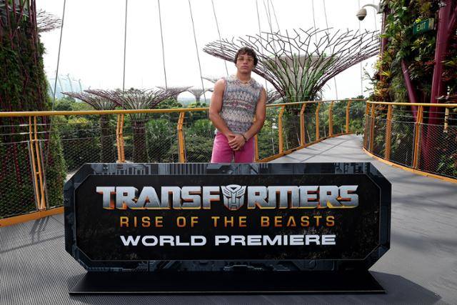 '트랜스포머: 비스트의 서막'의 온라인 프레스 컨퍼런스가 진행됐다. 앤서니 라모스가 이 자리에 참석했다. 롯데엔터테인먼트 제공