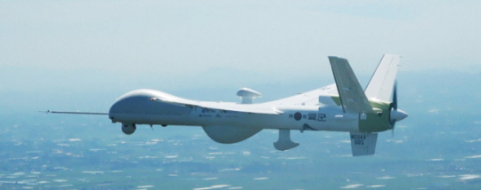 한국항공우주산업(KAI)이 개발 중인 차세대 군단급 무인기 ‘UAV-II’. KAI 제공