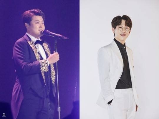 김호중·안성훈. 사진ㅣ생각 엔터테인먼트