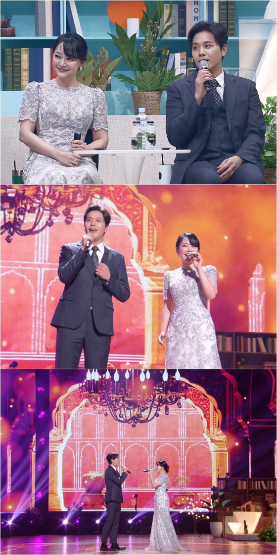KBS 2TV '불후의 명곡'에 출연한 김소현-손준호 부부./사진제공=KBS 2TV '불후의 명곡'