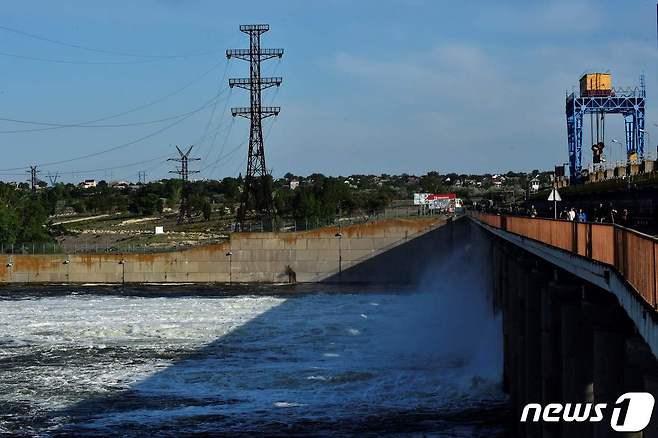 우크라이나의 댐 <자료 사진> ⓒ AFP=뉴스1