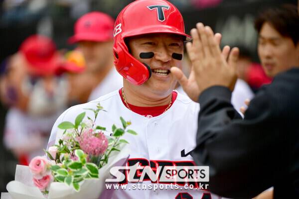 KIA 타이거즈 좌익수 최형우. 사진┃뉴시스