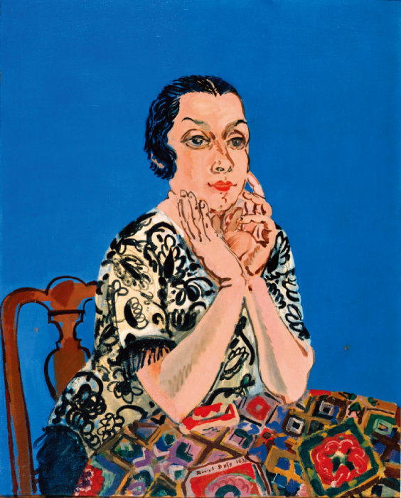 작가의 전성기였던 1930년대에 그린 ‘에밀리엔 뒤피의 초상’. 한국에서 최초로 선보이는 작품이다.