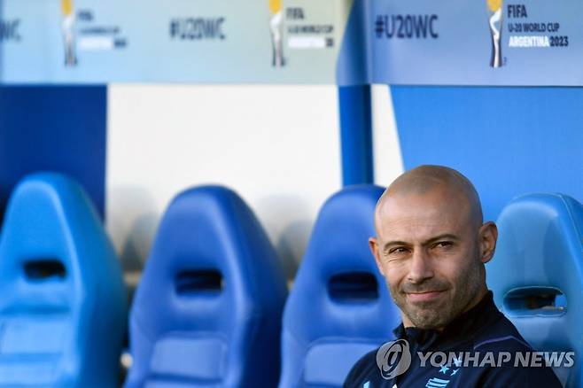 하비에르 마스체라노 아르헨티나 U-20 축구대표팀 감독 [AFP=연합뉴스]