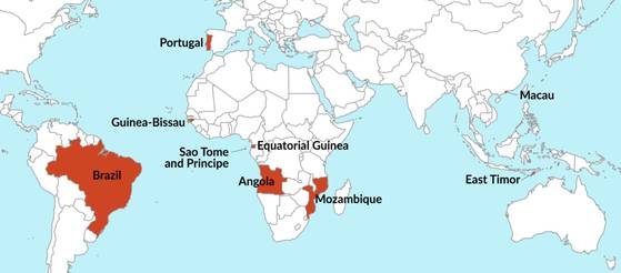 루소폰 세계. 〈그래픽= gisreportsonline닷컵 캡처〉