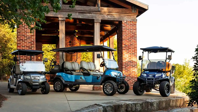 골프장 골프카트가 미국에서 세컨드카로 인기를 얻고 있다.