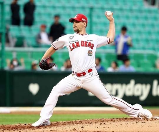 막강한 투수진을 앞에서 이끌고 있는 커크 맥카티[SSG랜더스]