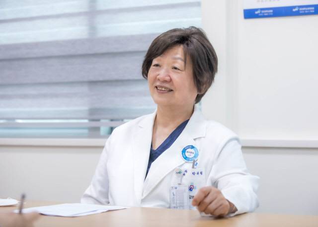 박귀원 소아외과전문의 교수. 이슬기기자 9904sul@