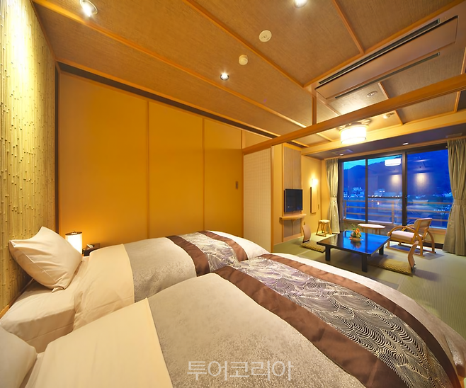 후지 가와구치호 온천 가스이테이 오야