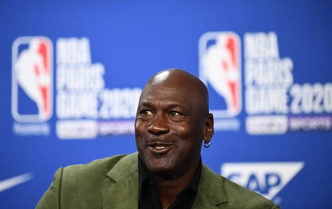 NBA(미 프로농구)의 전설적인 스타 마이클 조던./AFP 연합뉴스