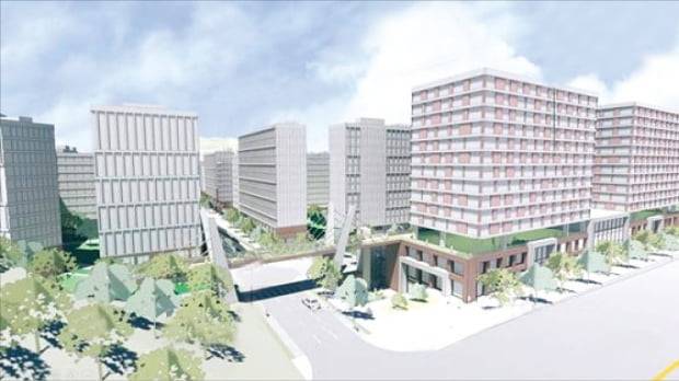 서울 양천구 신월7-2구역 신속통합기획안 투시도.