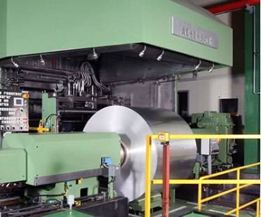 동일알루미늄 천안 공장 압연기. /DI동일 제공