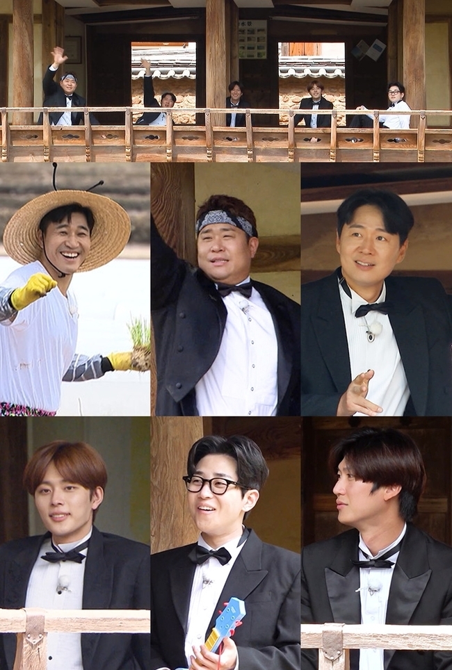 Members show ants and Hexacentrus japonicus life.On June 4, KBS 2TV  ⁇  Season 4 for 1 Night 2 Days (hereinafter referred to as  ⁇  1 Night 2 Days  ⁇ ), Yeon Jung Hoon, Mun Se-yun, DinDin, Nine Woo and Yoo Sun Ho will be a Hexacentrus japonicus team I will enjoy a relaxing rural life.They are dressed up in a gorgeous exploding tuxedo and set off to create a harmonious atmosphere.The five men who became Hexacentrus japonicus head to their destination with ease, and although they seem unfamiliar with this situation, they soon adapt and enjoy the peace of Hexacentrus japonicus.Hexacentrus japonicus has to prepare for a village feast in the evening.Mun Se-yun, who is a recreation and overworker, not only asks DinDin, a singer, for advice on the genre of songs that seniors prefer, but also shows a big smile by showing off the sound that is appropriate for him.
