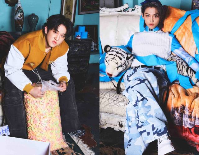 스트레이 키즈 정규 3집 '★★★★★(파이브스타)' 창빈, 필릭스 /사진=JYP엔터테인먼트