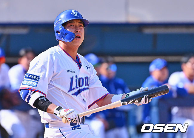 [OSEN=대구, 이석우 기자] 삼성 라이온즈 김재성 014 2023.03.18 / foto0307@osen.co.kr