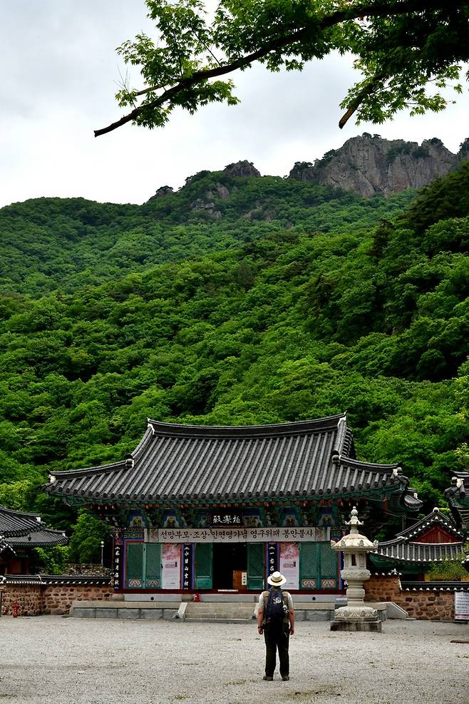 내장사와 서래봉.