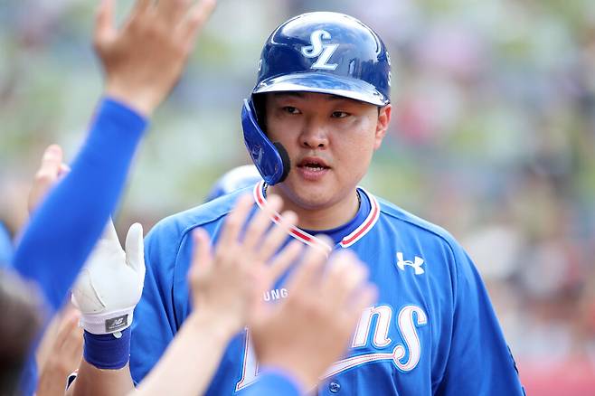 ▲오재일. ⓒ삼성 라이온즈