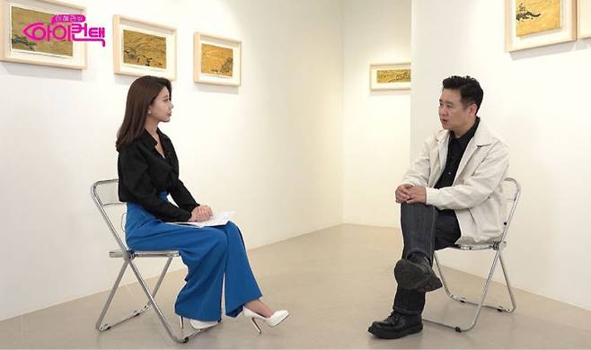 배우 이광기가 이데일리TV '이혜라의 아이컨택'에서 인터뷰 하고 있다. (사진=이데일리TV)