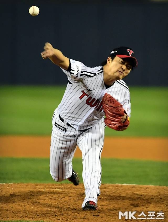 LG 고우석이 4일 잠실 NC전에서 돌아온다. 사진=천정환 기자