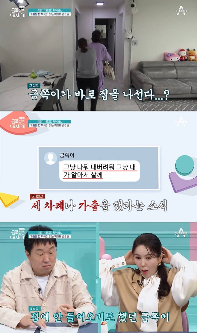 /사진=채널A '요즘 육아-금쪽같은 내새끼'