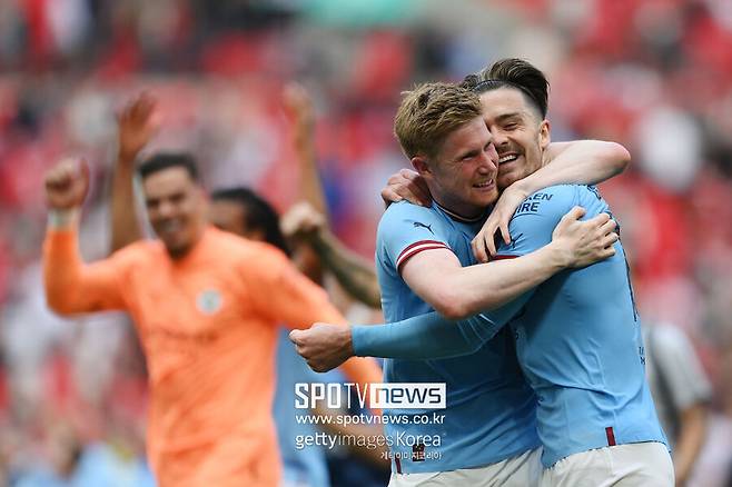 ▲ 3일 웸블리 스타디움에서 열린 FA컵 결승에서 맨시티가 맨유를 2-1로 제압하고 우승을 차지했다