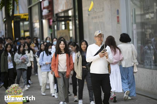 명동의 중국 관광객 /사진=이명근 기자 qwe123@