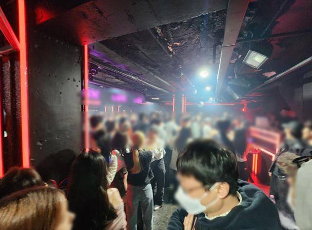 서울 강남구에서 클럽으로 불법 운영된 일반음식점 단속 현장. 기사 내용과 직접적인 관련 없음. 강남구 제공