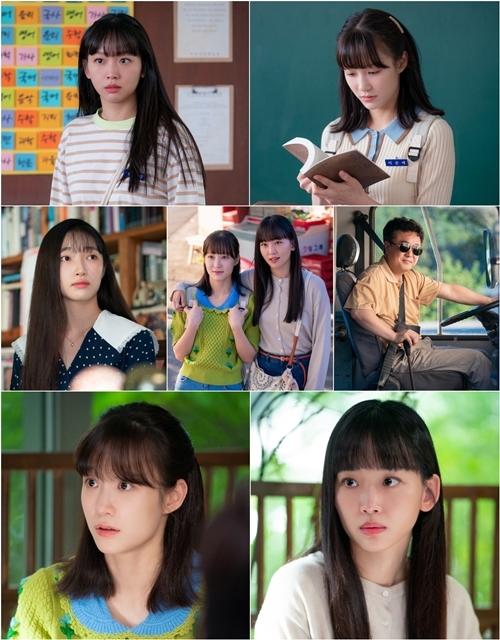 ‘어쩌다 마주친, 그대’의 지혜원이 우정고등학교에서 소설가로 데뷔한다. 사진=아크미디어