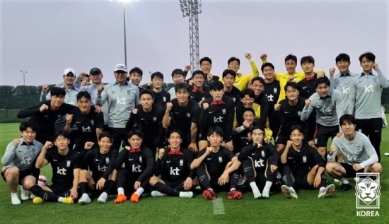 대한축구협회가 2022 항저우아시안게임 축구대표팀 친선경기 2연전에 참가할 명단을 5일 발표했다. 사진=대한축구협회 제공