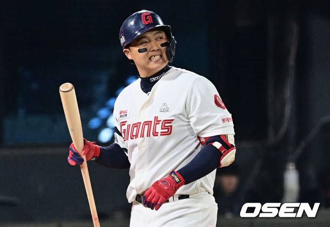 롯데 자이언츠 내야수 한동희. / OSEN DB