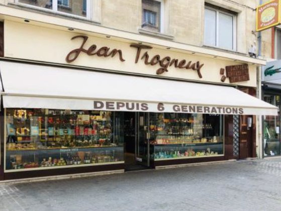 프랑스 영부인의 친척이 운영하는 북부 지역 아미앵의 초콜릿 가게. 사진 장 트로뇌 홈페이지