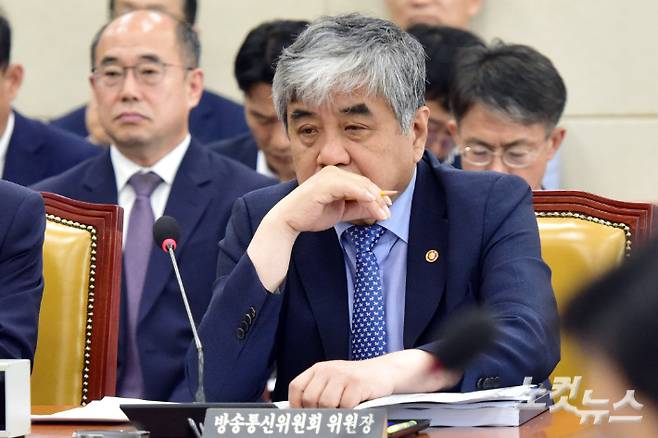 한상혁 전 방송통신위원장. 윤창원 기자