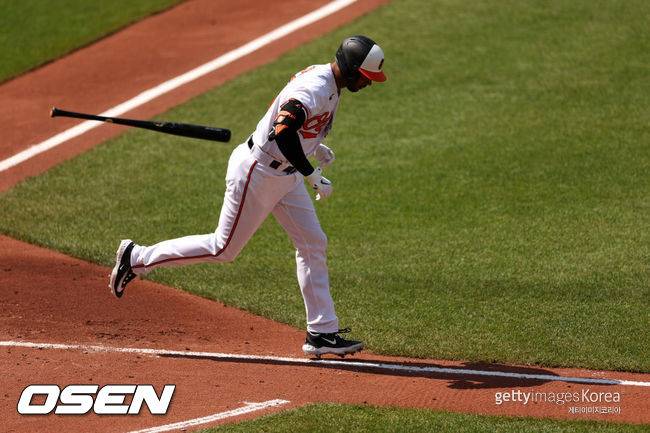 [사진] 볼티모어 애런 힉스. ⓒGettyimages(무단전재 및 재배포 금지)