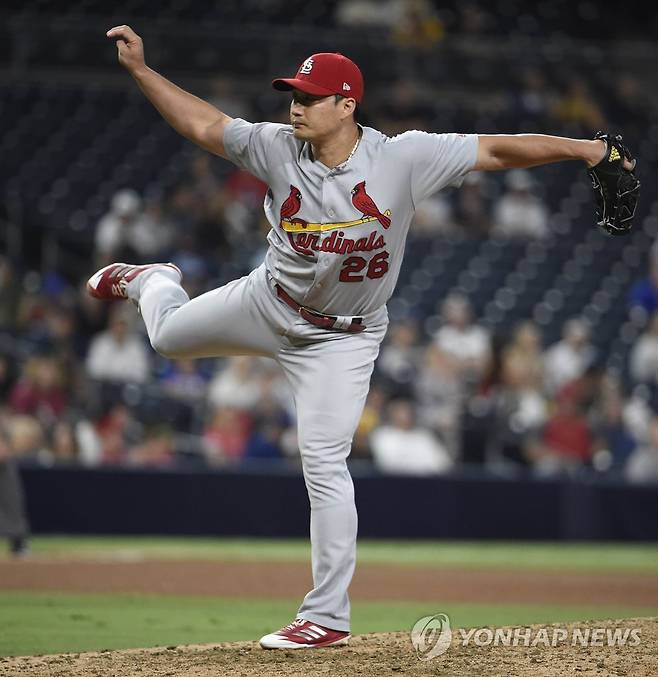 세인트루이스 카디널스 시절 오승환 [AFP=연합뉴스]