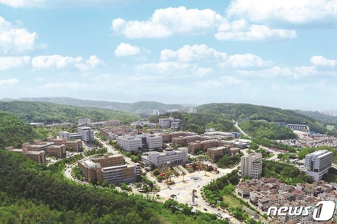 단국대 죽전캠퍼스 전경.(단국대 제공)