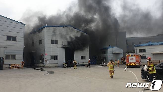 현장 사진. 경기도소방재난본부 제공./