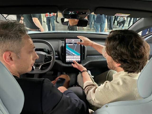 볼보 EX30 내부 (사진=김재성 기자)