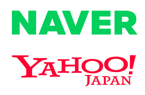 [Courtesy of Naver and Yahoo Japan]