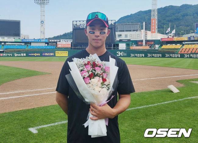 [OSEN=대전, 이상학 기자] 휘문고 이승민. /waw@osen.co.kr