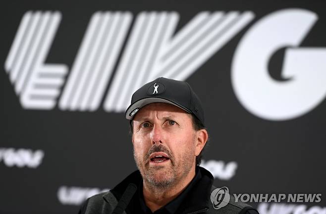 LIV로 이적한 필 미컬슨 [EPA=연합뉴스]