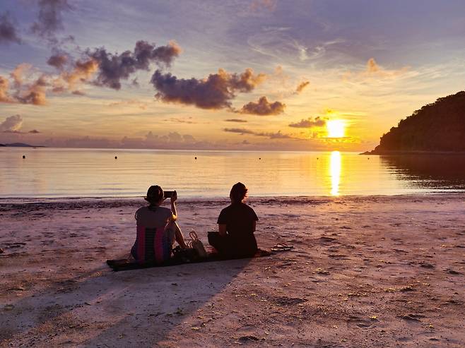 일출도 아름다운 보라카이 [사진/백승렬 기자]