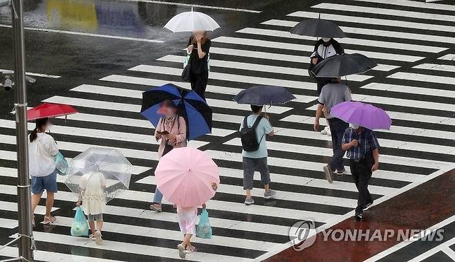 우산 필요한 날씨 [연합뉴스 자료사진]