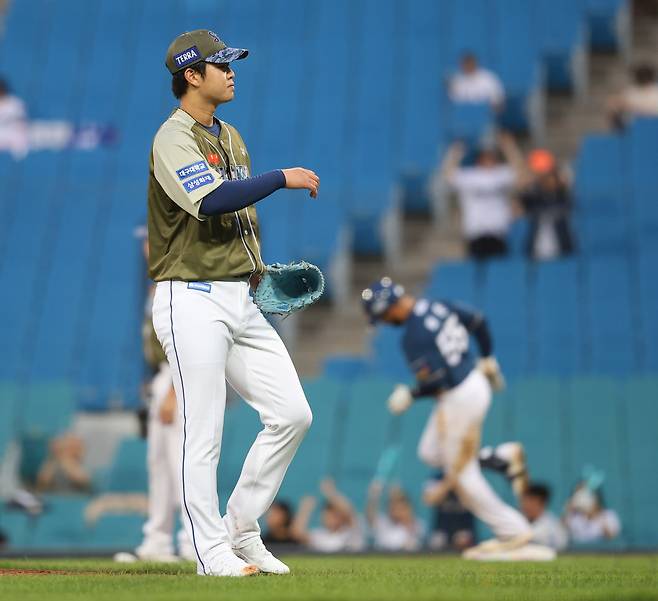 4회 마틴의 투런홈런. 사진제공=삼성 라이온즈