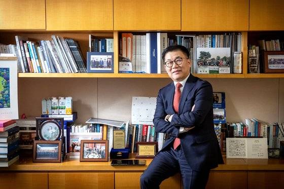 박기호 LB베스트먼트 대표가 13일 오전 서울 강남구 삼성동에서 중앙일보와 인터뷰를 하고 있다. 장진영 기자